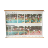 "Sports" published by Paul Sappl Austria 1968 poster