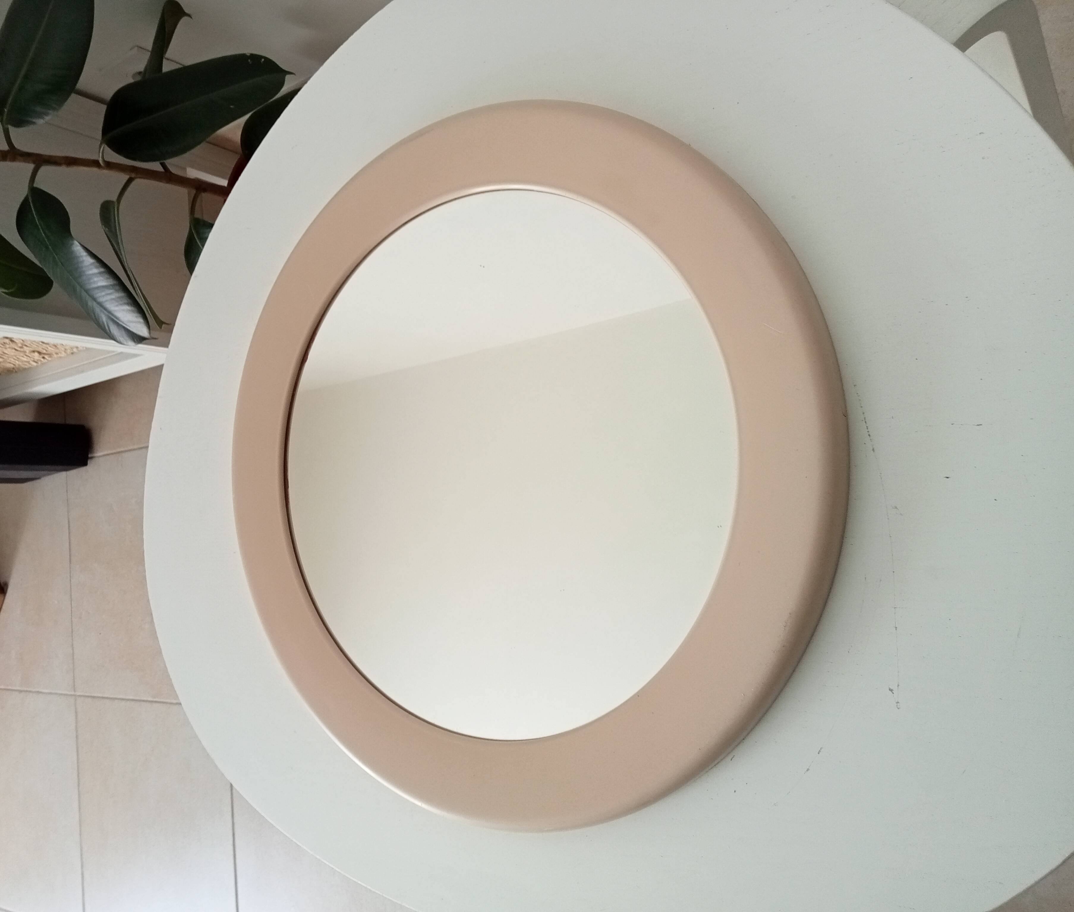 Vintage 70s round mirror Syla style