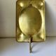 Vintage Scandinavian Brass Wall Candle holder Sconce height 28 cm