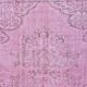 Pink Anatolian Oushak Wool Rug sku 2345