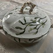 Légumier en porcelaine Pillivuyt modèle Gui ancien