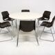 Scandinavian dining table, Sweden, 1970