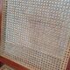 Teak bench sofa and cannage