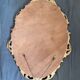 Beautiful Baroque Style Oval Decorative Mirror - Gilded with gold leaf with a Beautiful Patina