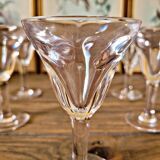 Vintage bistro glasses known as "deceivers" or "thieves" (set of 6)