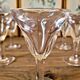 Vintage bistro glasses known as "deceivers" or "thieves" (set of 6)