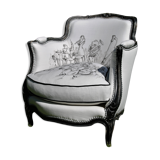 Bergère style Louis XV relookée