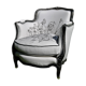 Bergère style Louis XV relookée