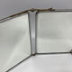 Beveled triptych mirror