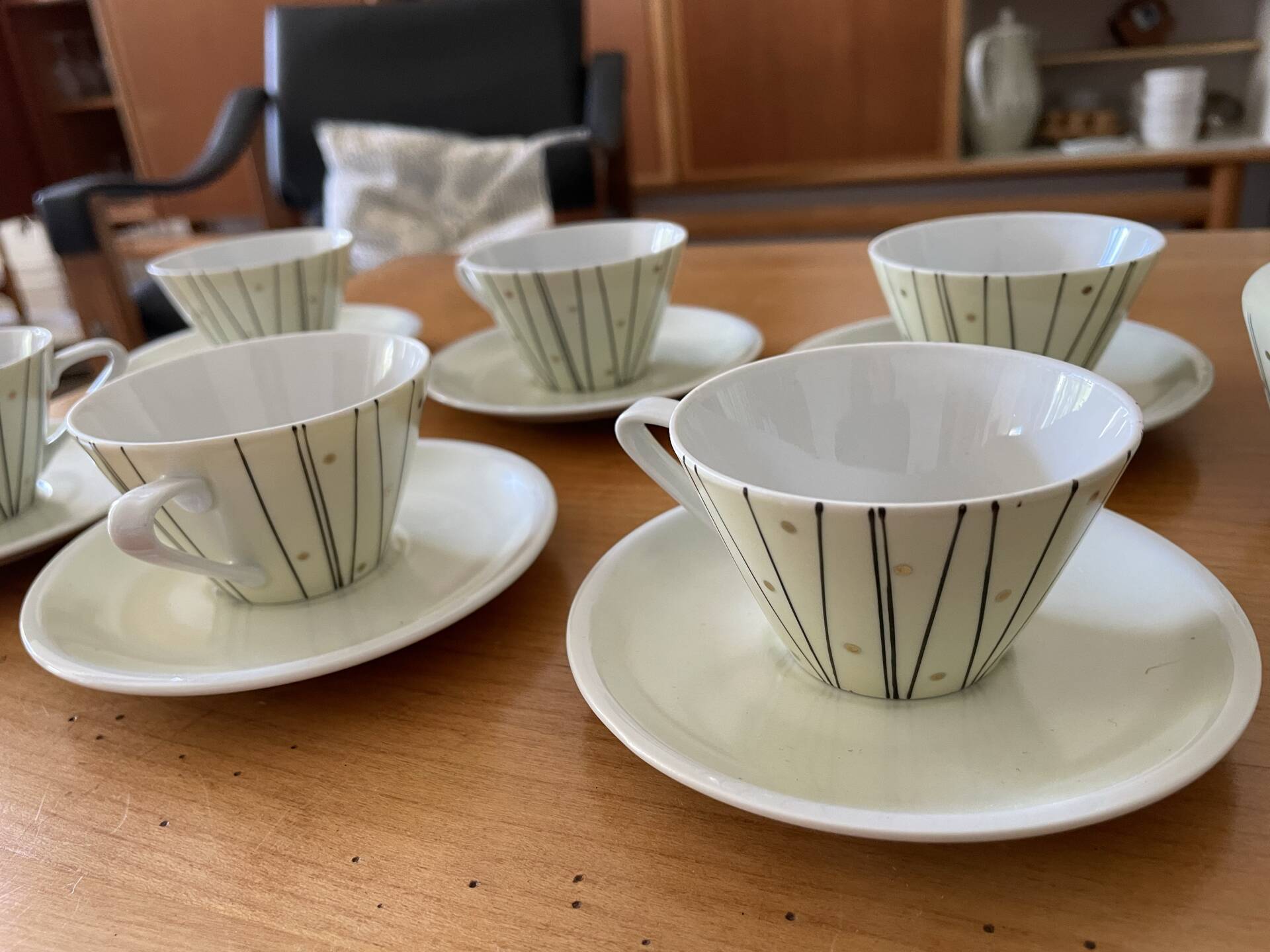 **Vintage Reichenbach coffee service – 15 pieces – 1950s/60s**