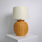Rattan lamp 1980
