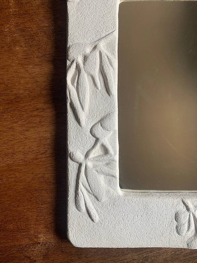 Mirror "olive leaves" #1