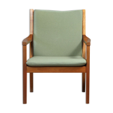 Fauteuil en bois scandinave