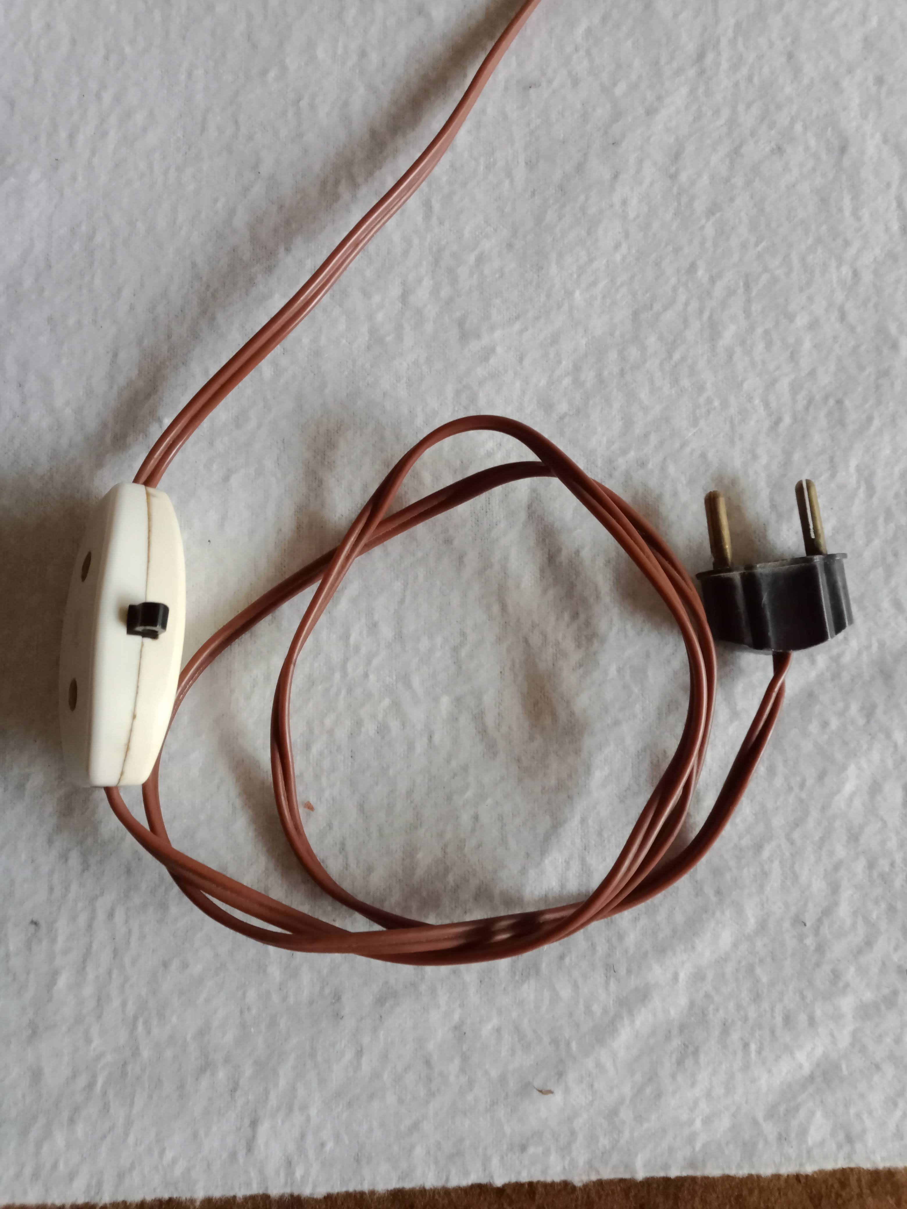 Vintage turned wooden bedside lamps