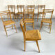Série de 8 chaises Maison Stella