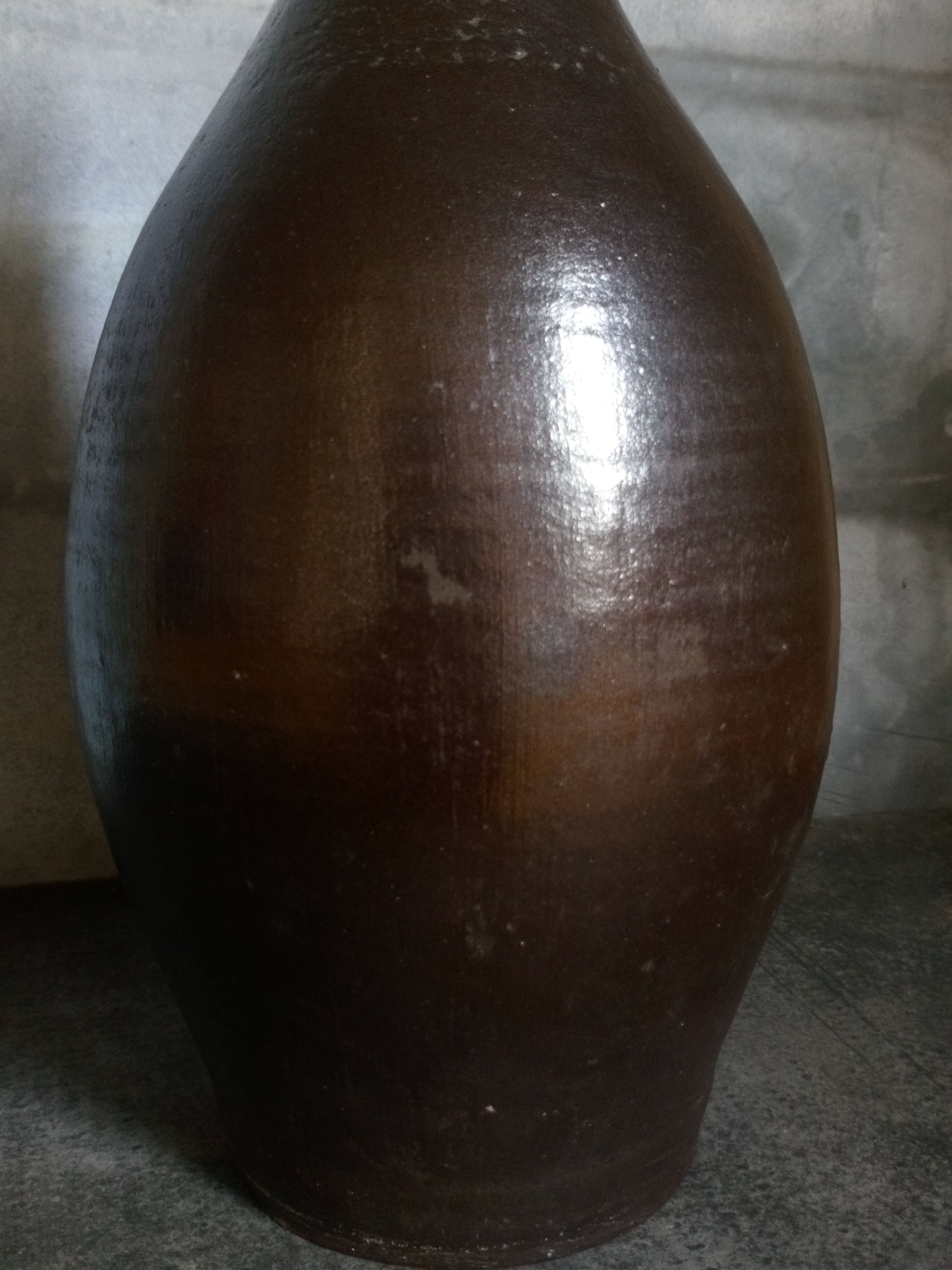 Jean Dubost's 1970s sandstone bottle