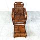 Mid century rattan and bamboo garden chair, 1950s
