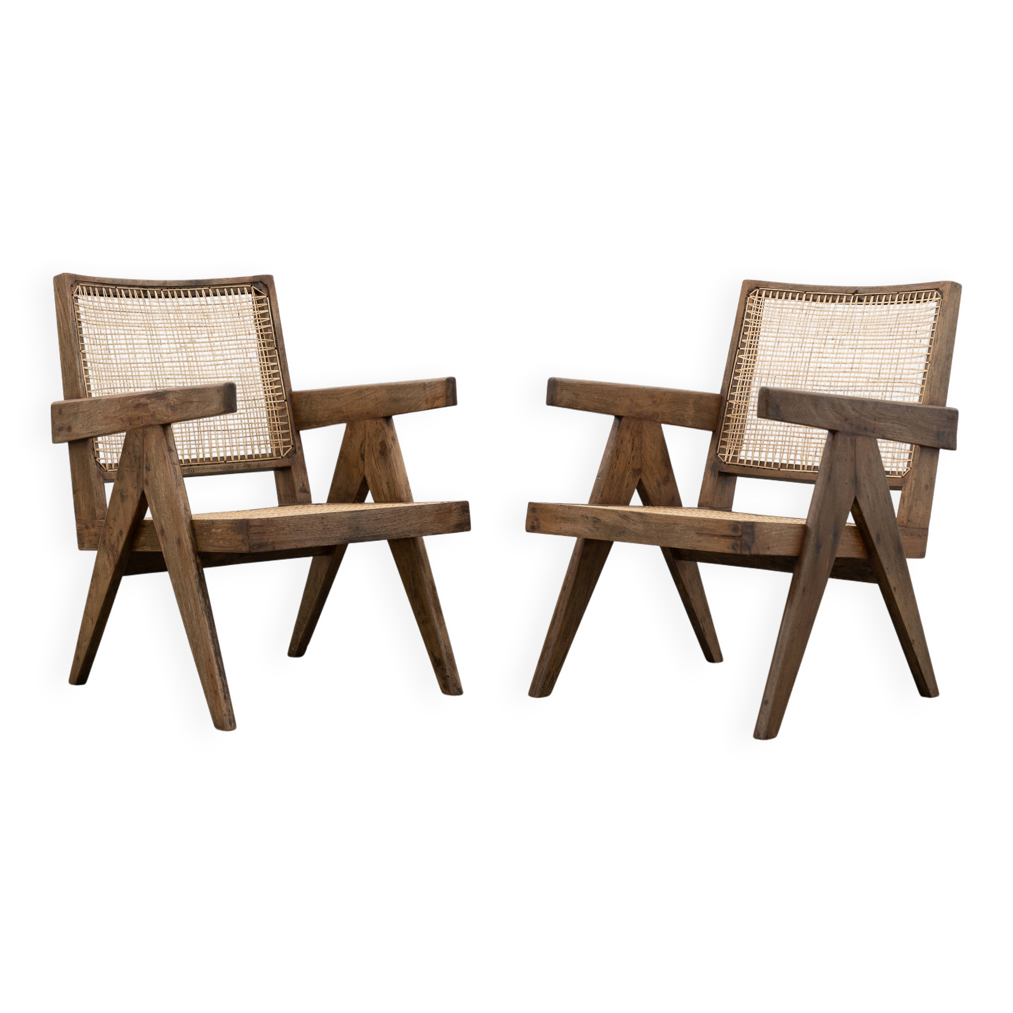 Pair of Easy Chair "IBHO"