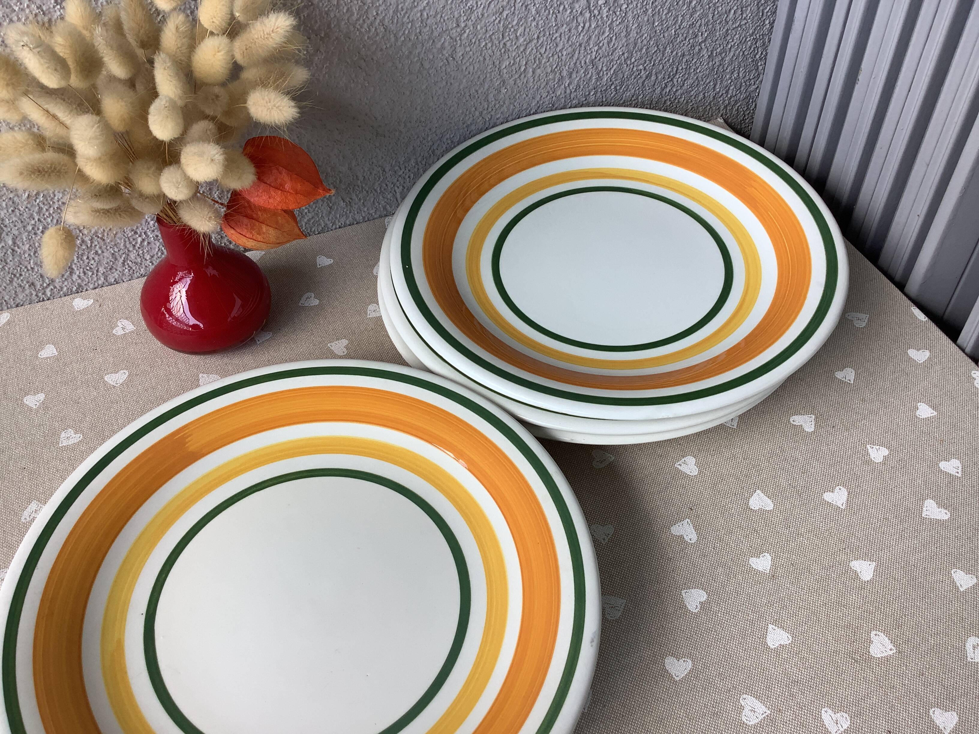 Plates Ceramica Galba Italy