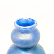 Art Nouveau vase, iridescent glass, Czechoslovakia, 1930s