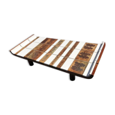 Coffee table ceramic Roger Capron, 60 years.
