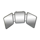 Vintage barber tryptic mirror
