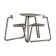 Set of a dining table and two chairs (vintage) purchased from a gallery.