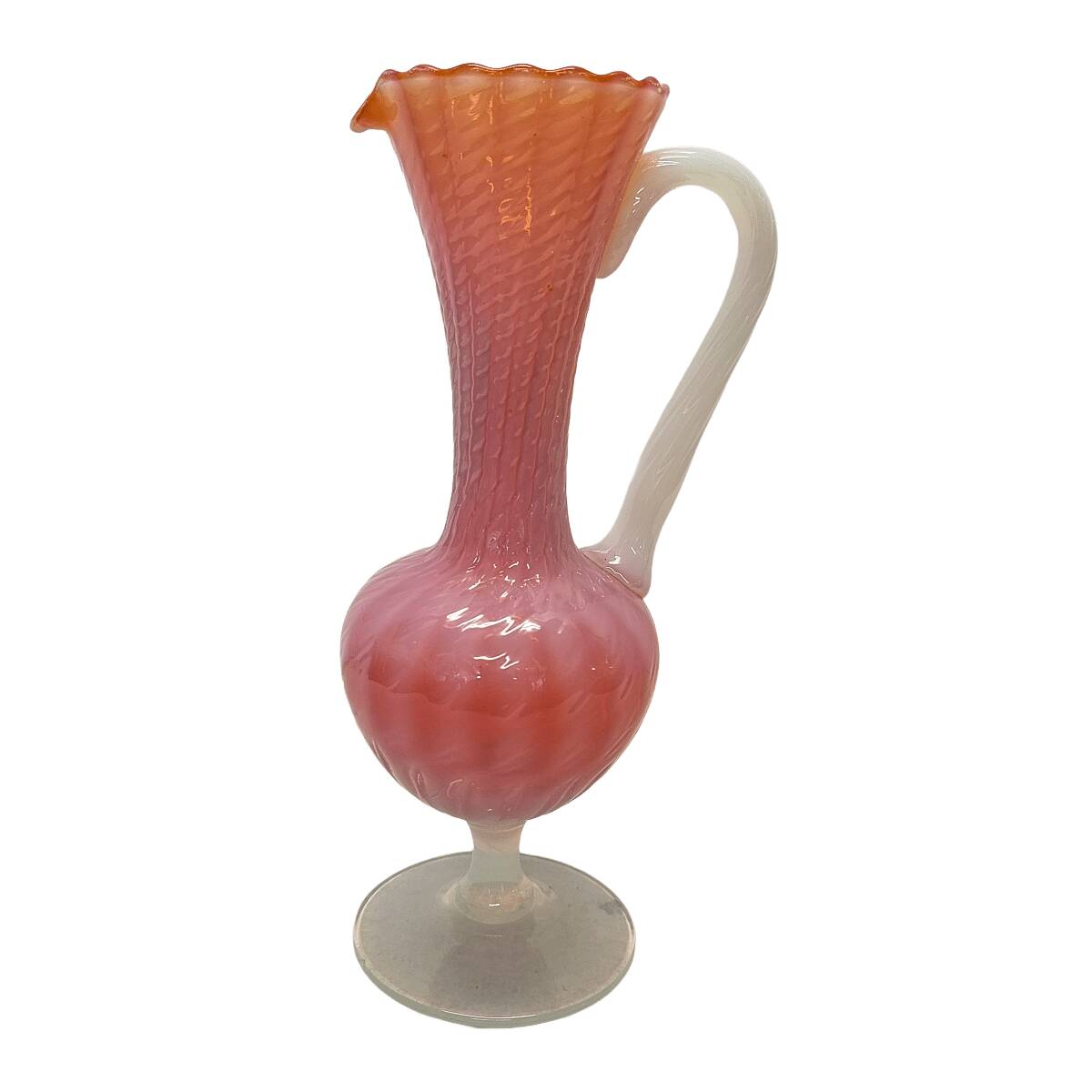 Vintage Selvia Opalina Decanter, 1960s