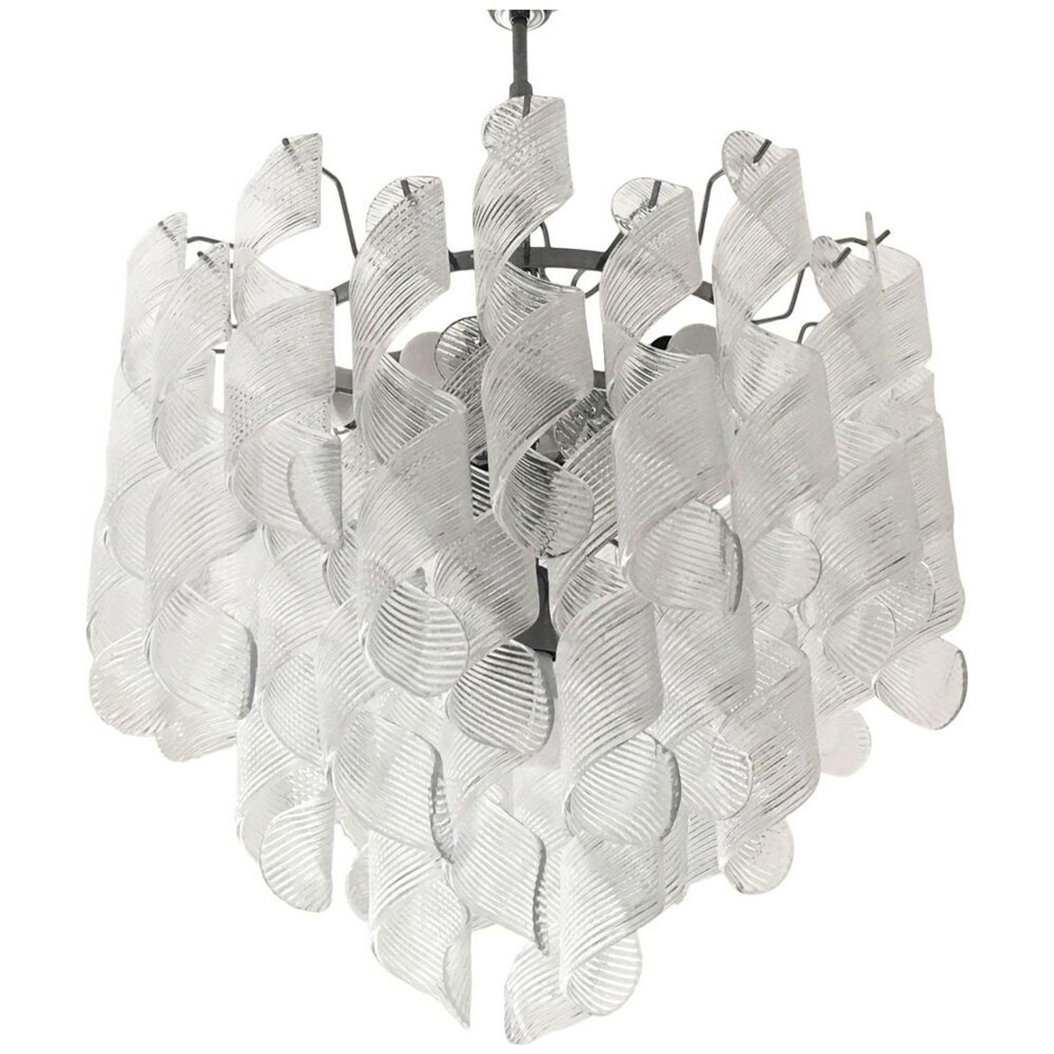 Murano glass chandelier