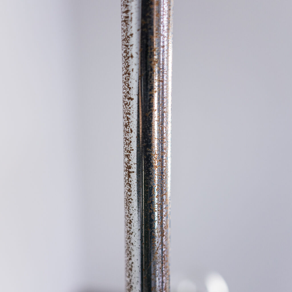 7-light torlasco steel chandelier from the vintage 70s vintage modern