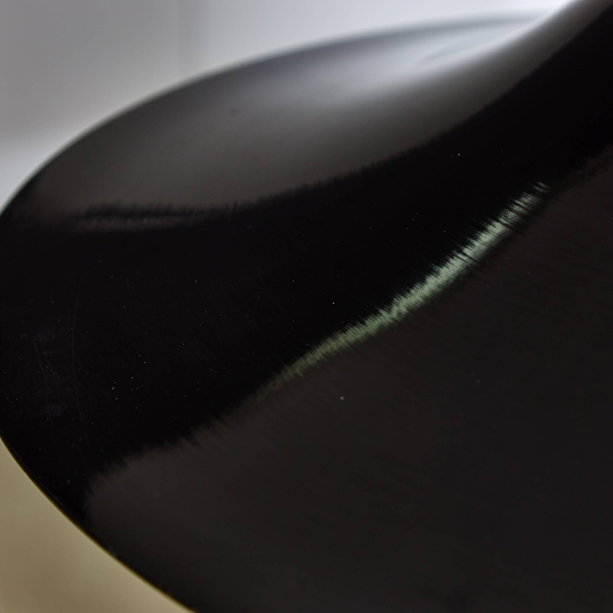 Black and White Cone Shaped Pendant