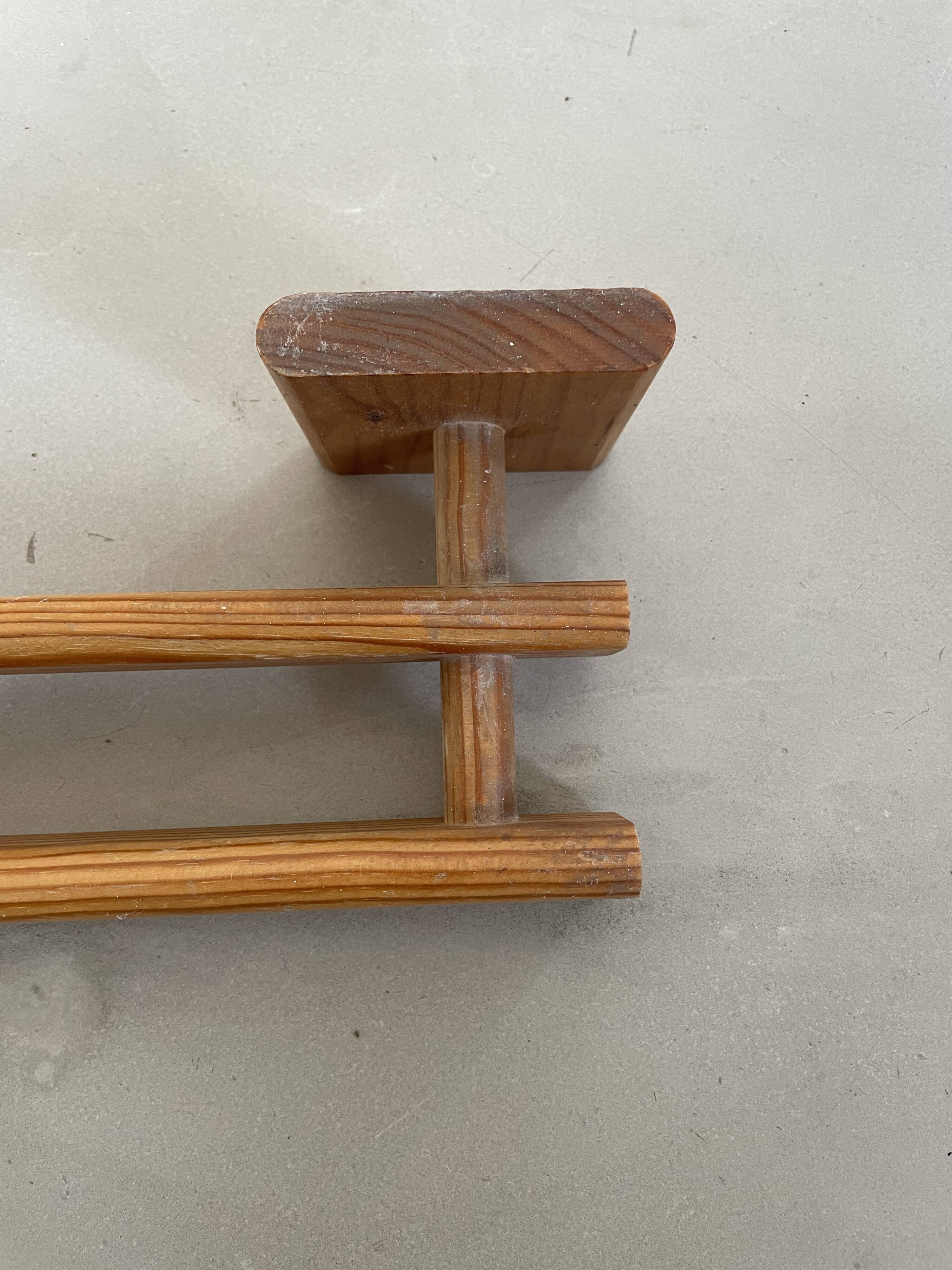 Vintage wooden napkin holder