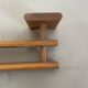Vintage wooden napkin holder
