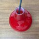 Lampes suspendues en verre rouge allemandes du milieu du siècle par Peill & Putzler, années 1960, lot de 2