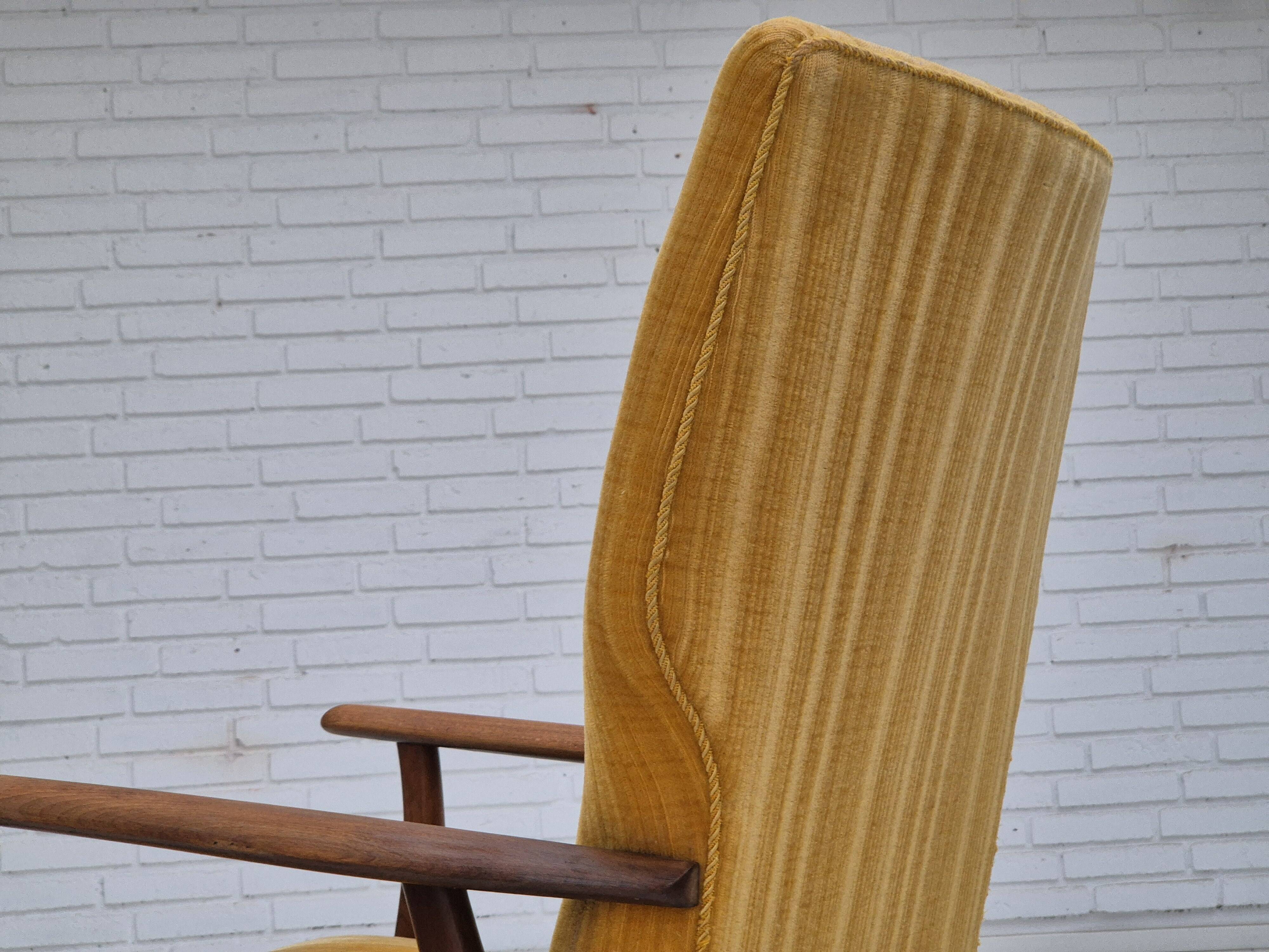 1960s, Danish design by Kurt Olsen, armchair model 230, original condition.