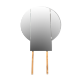 Vintage triptych mirror 1960 - 158x93cm