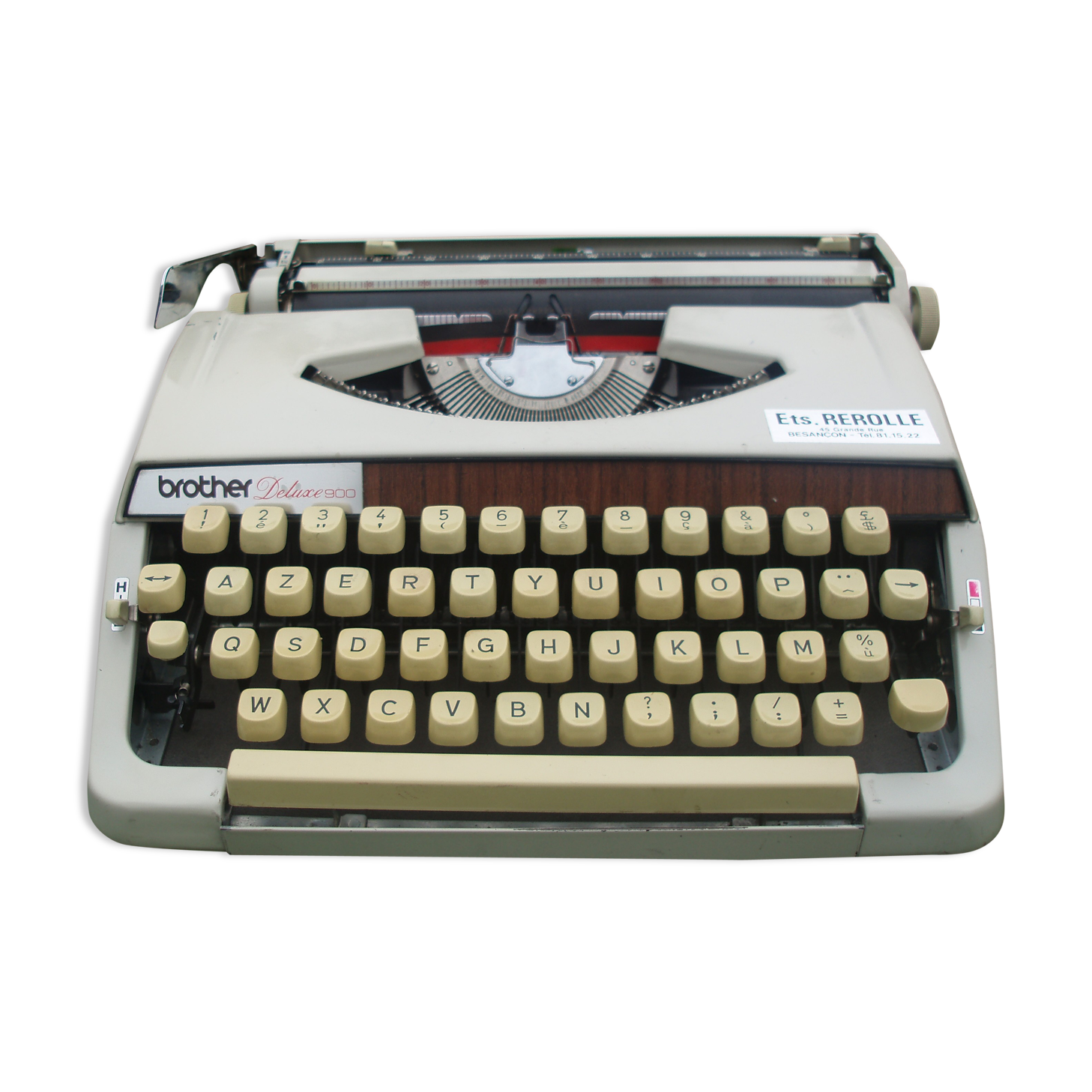 Typewriter Brother of luxury  with suitcase