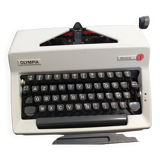 Olympia Monica white typewriter