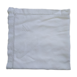 Taie d'oreiller ancienne brodée monogramme MB