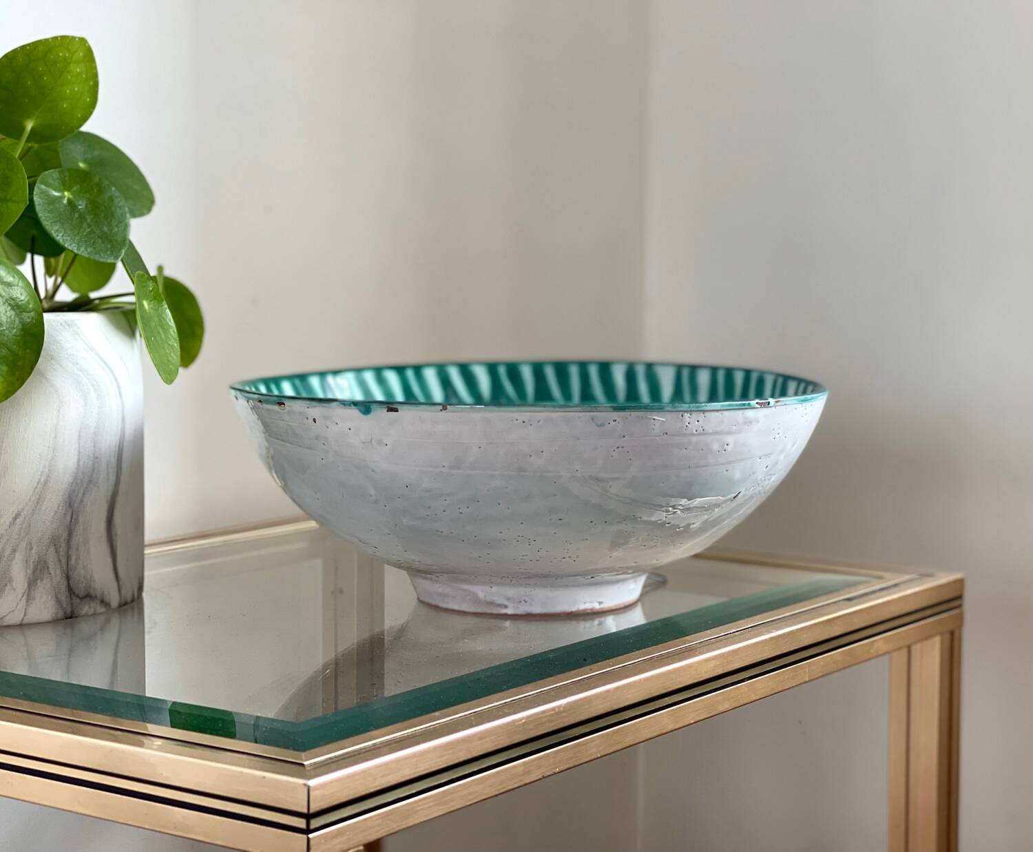 Lebrillo salad bowl from Fajalauza.