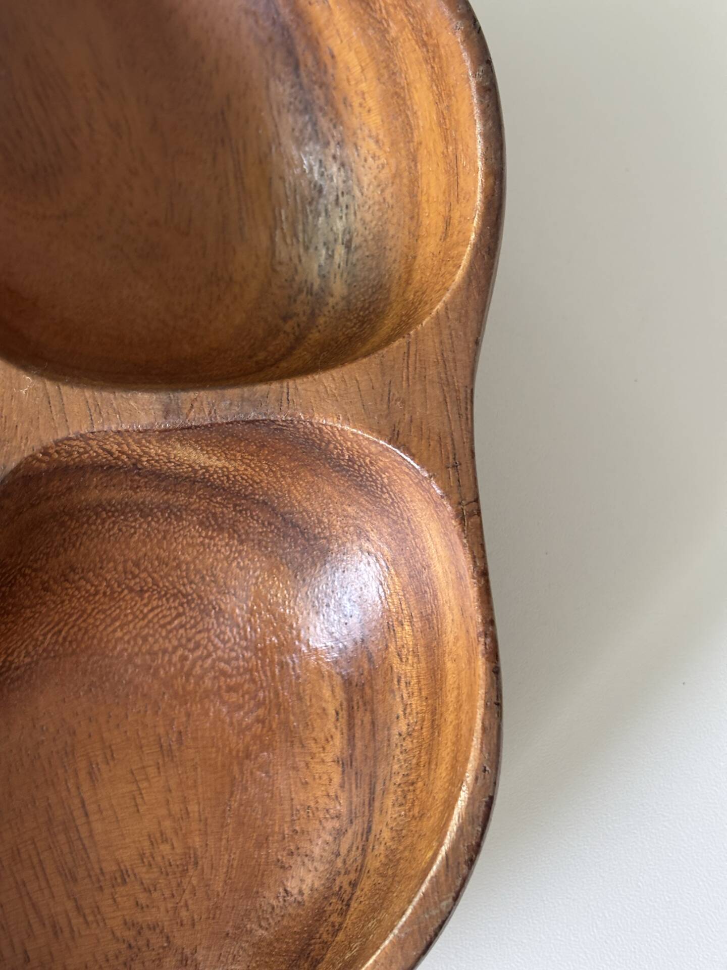 Teak wood aperitif platter