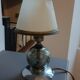 Petite lampe en cristal, art déco