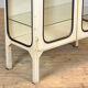 Glass & Iron Medical Cabinet 1970s