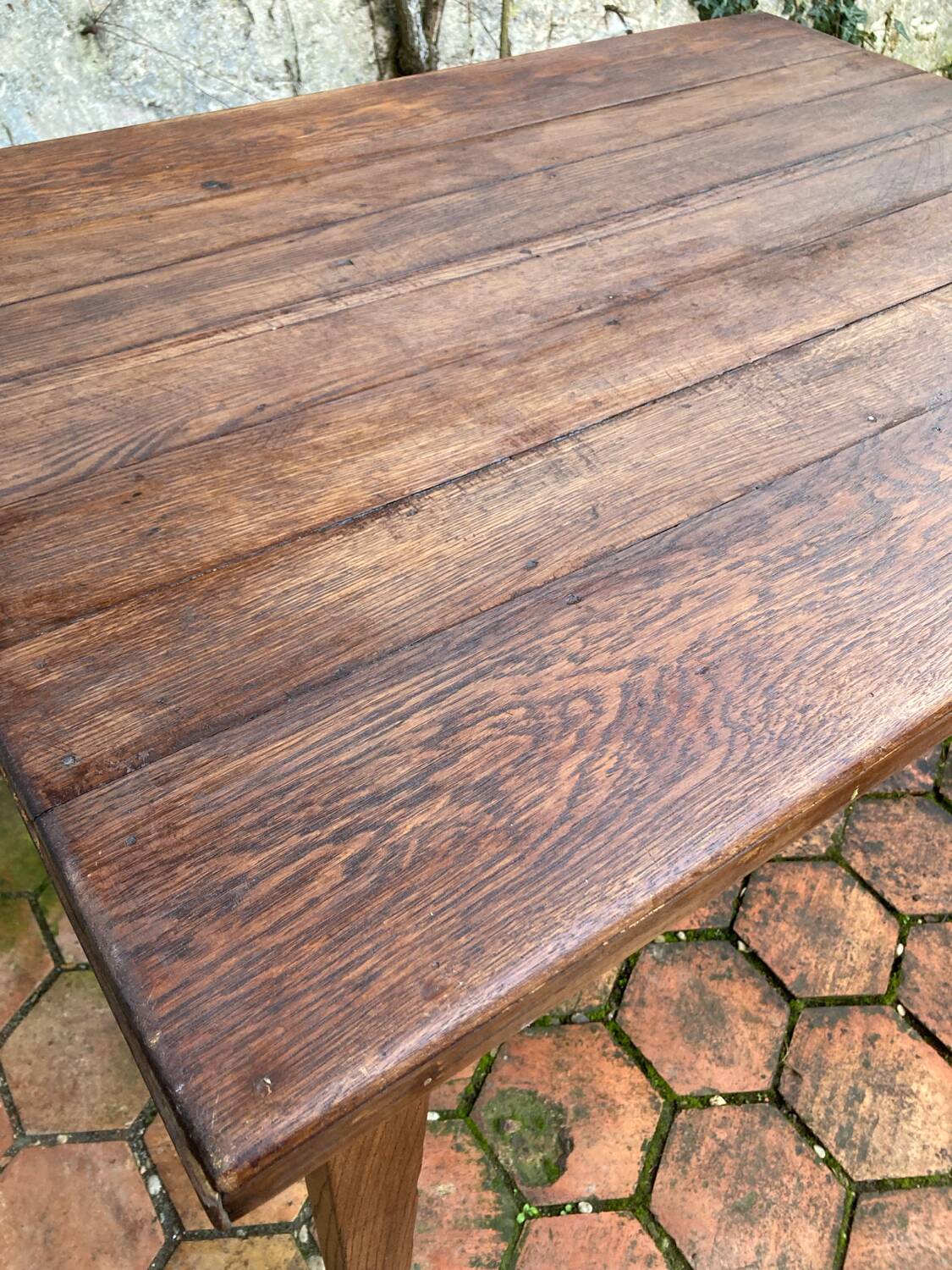 Old farmhouse table