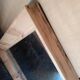 Miroir epais bois brut naturel 82/72cm - 1940