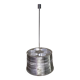 Very rare Adlumen lamp / pendant, inox wired