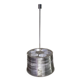 Very rare Adlumen lamp / pendant, inox wired