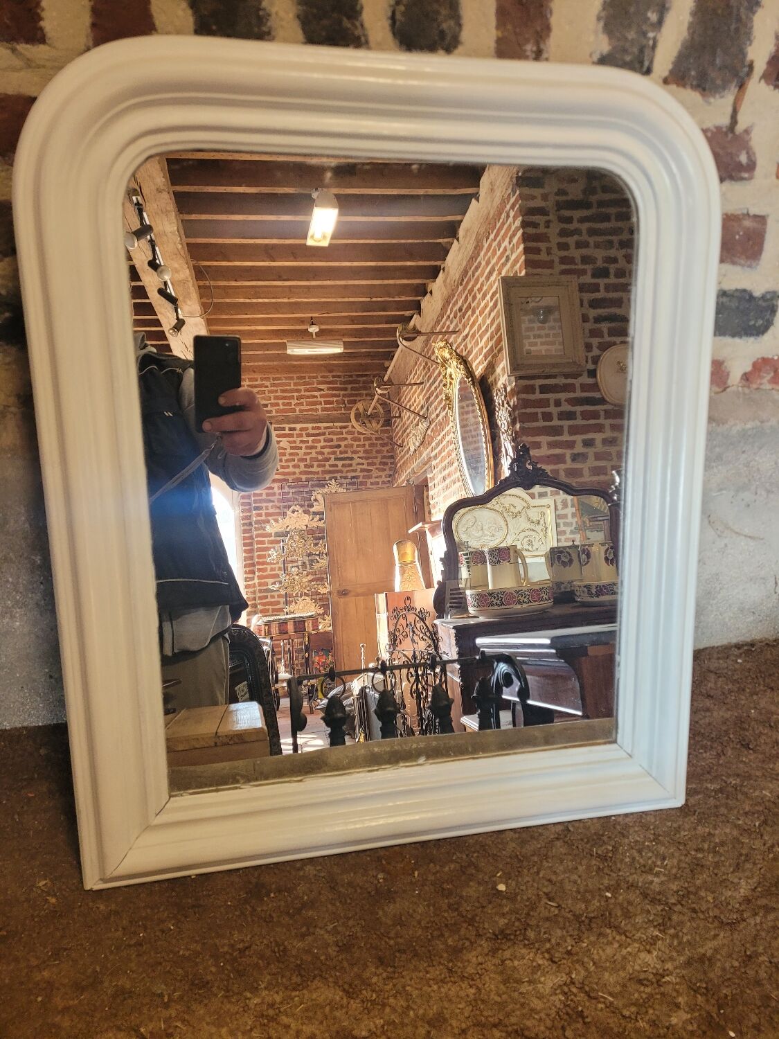 Miroir style Louis Philippe 69x58cms