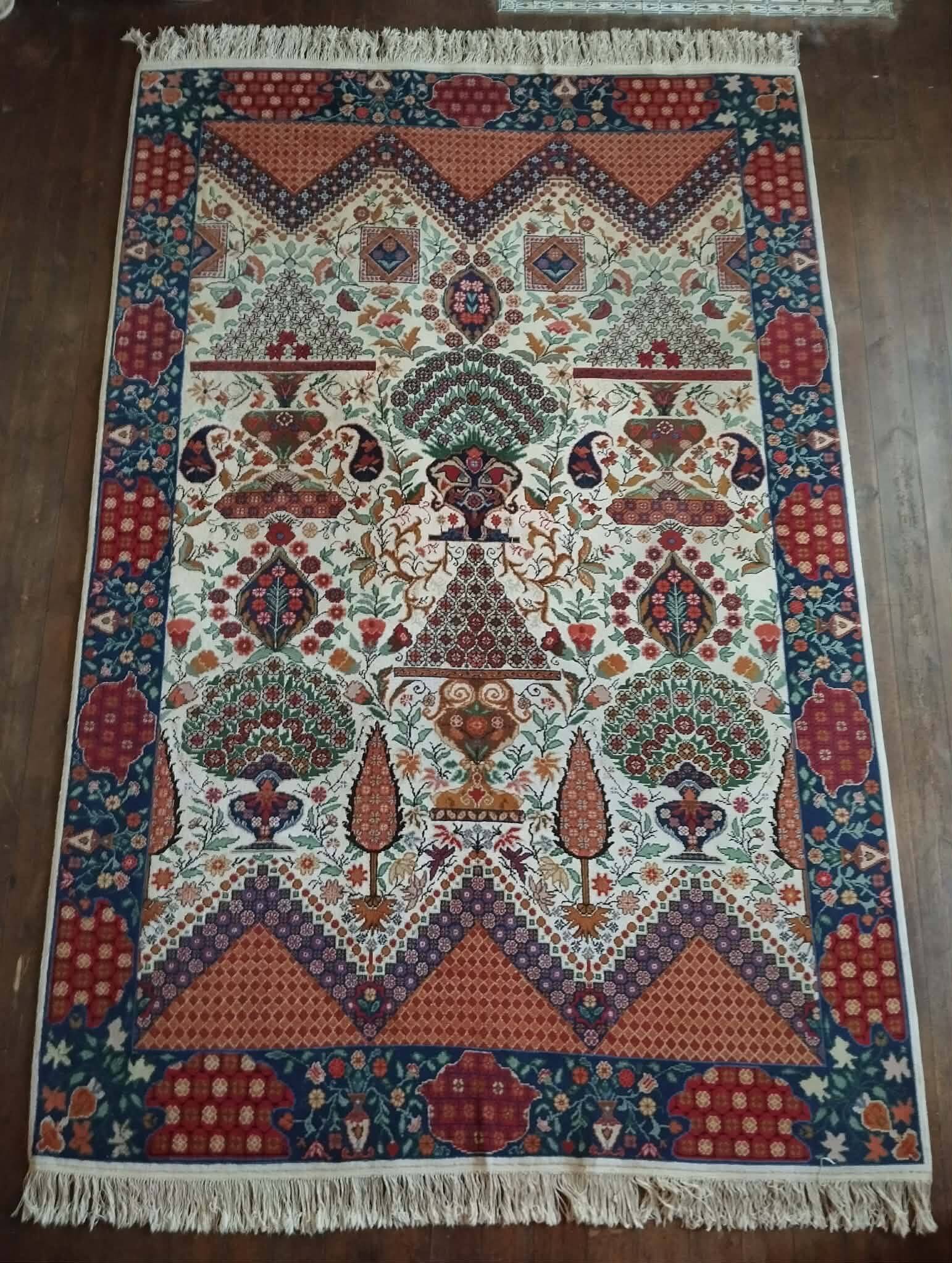 Handmade Kairouan Berber rug 304x203cm