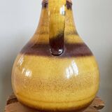 Fritz van Daalen 4736-35 Fat-Lava Vase, Vintage Mid-Century Ceramic Vase from West Germany